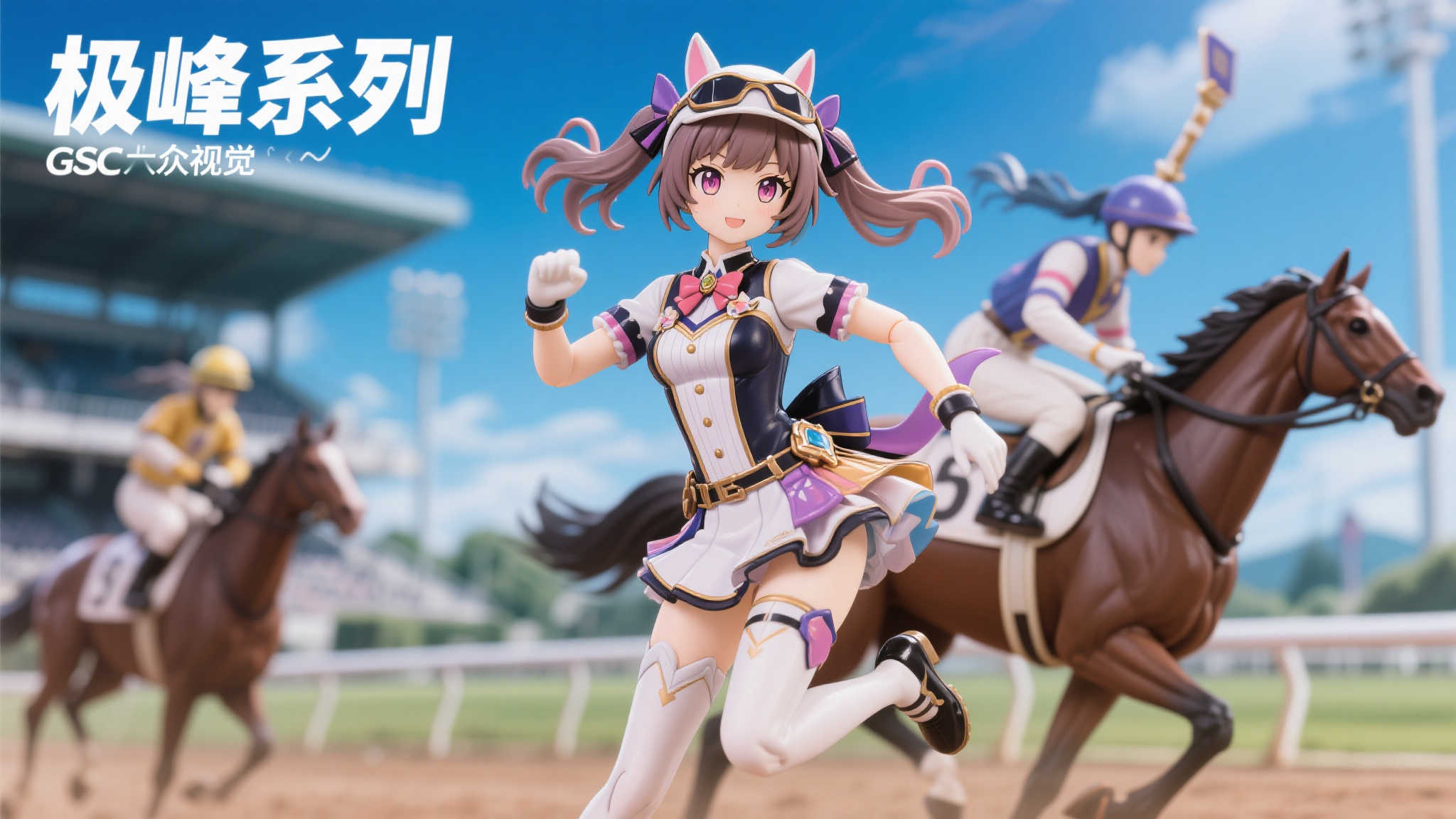 《赛马娘》极峰黏土人模型亮相GSC,预计12月上市 《赛马娘》极峰黏土人模型亮相GSC,预计12月上市