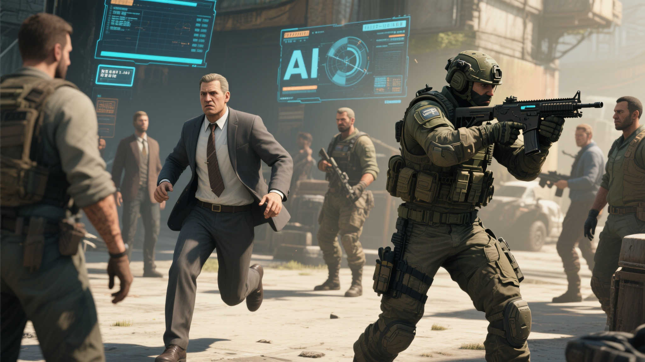 《潜行者2》全新更新:NPC行为更智能且符合逻辑 技术背后的努力:AI算法的革新
值得一